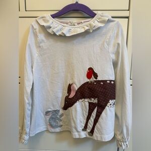 Mini boden 
Appliqué T-shirt